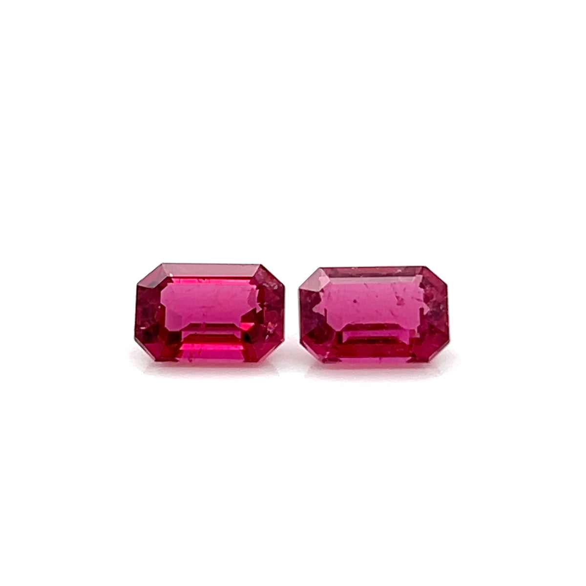 RUBELLITE EMERALD CUT
