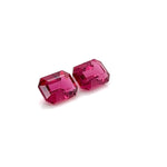 RUBELLITE EMERALD CUT