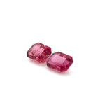 RUBELLITE EMERALD CUT