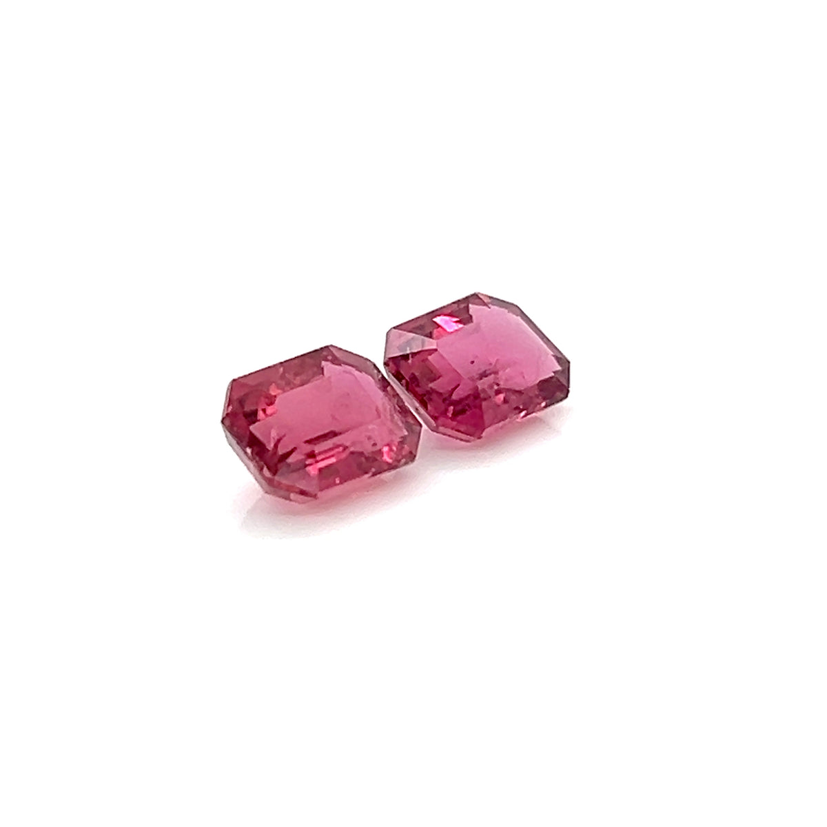 RUBELLITE EMERALD CUT