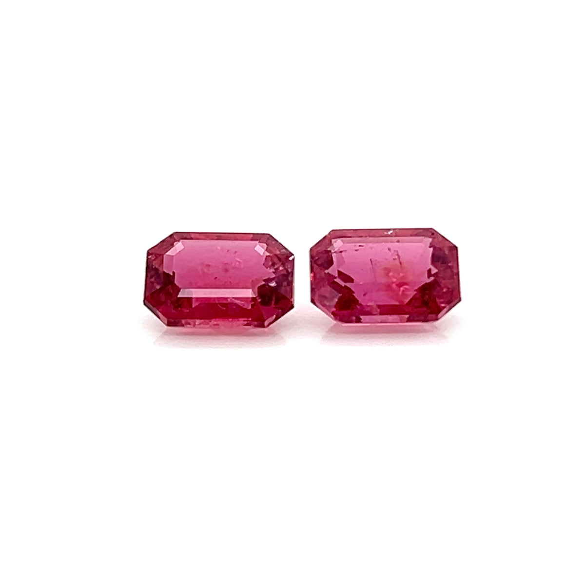 RUBELLITE EMERALD CUT