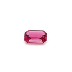 RUBELLITE EMERALD CUT