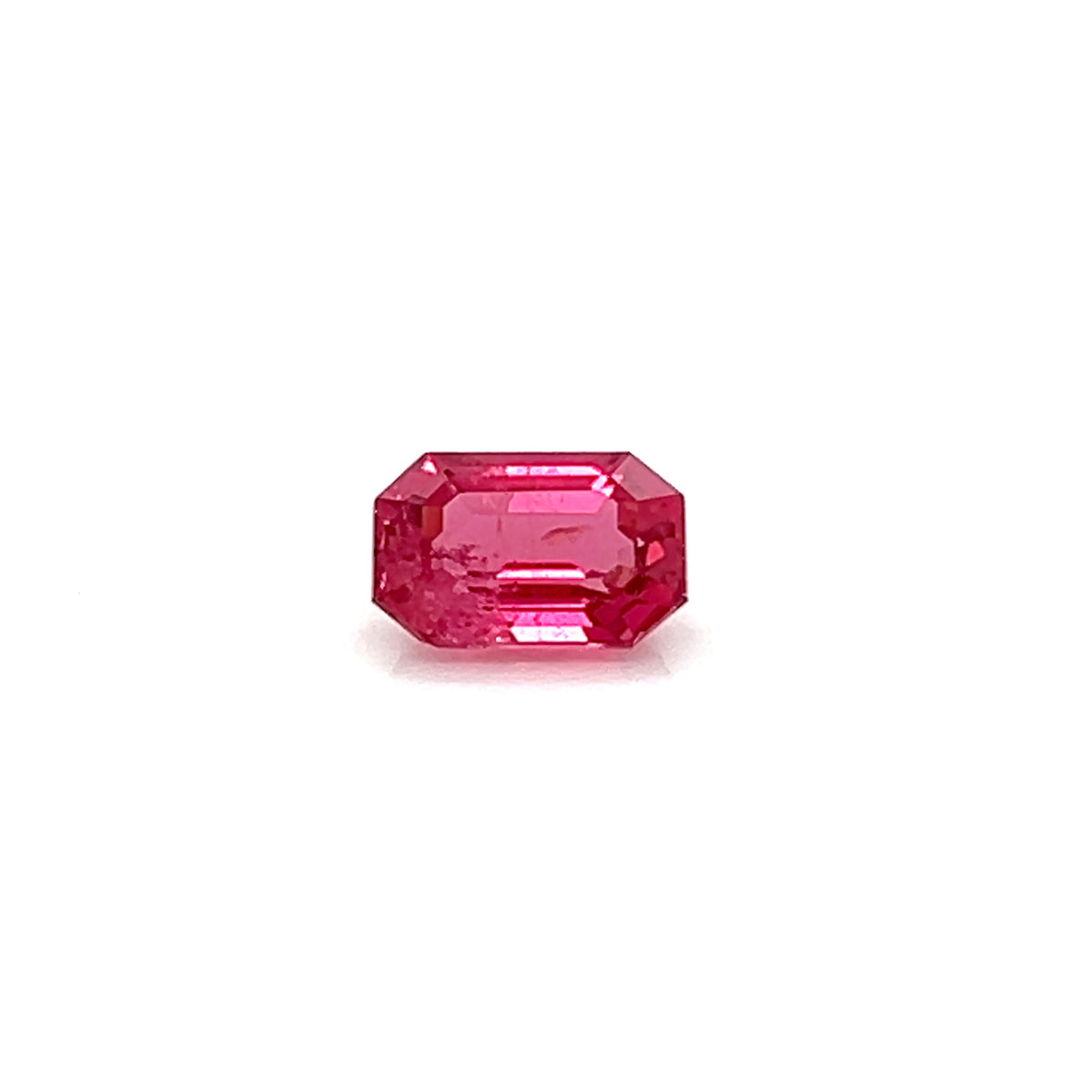 RUBELLITE EMERALD CUT