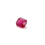 RUBELLITE EMERALD CUT