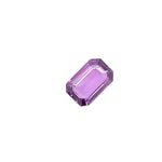 PURPLE SAPPHIRE EMERALD CUT