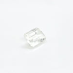 WHITE SAPPHIRE EMERALD CUT