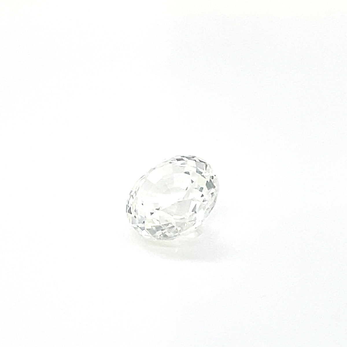 WHITE SAPPHIRE ROUND