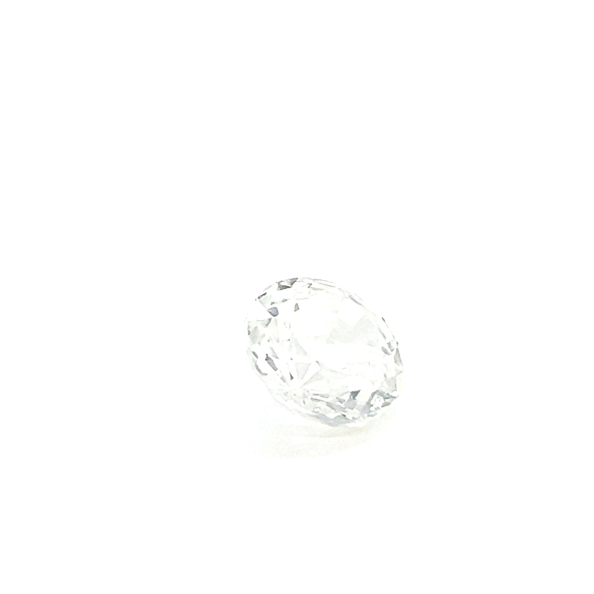 WHITE SAPPHIRE ROUND