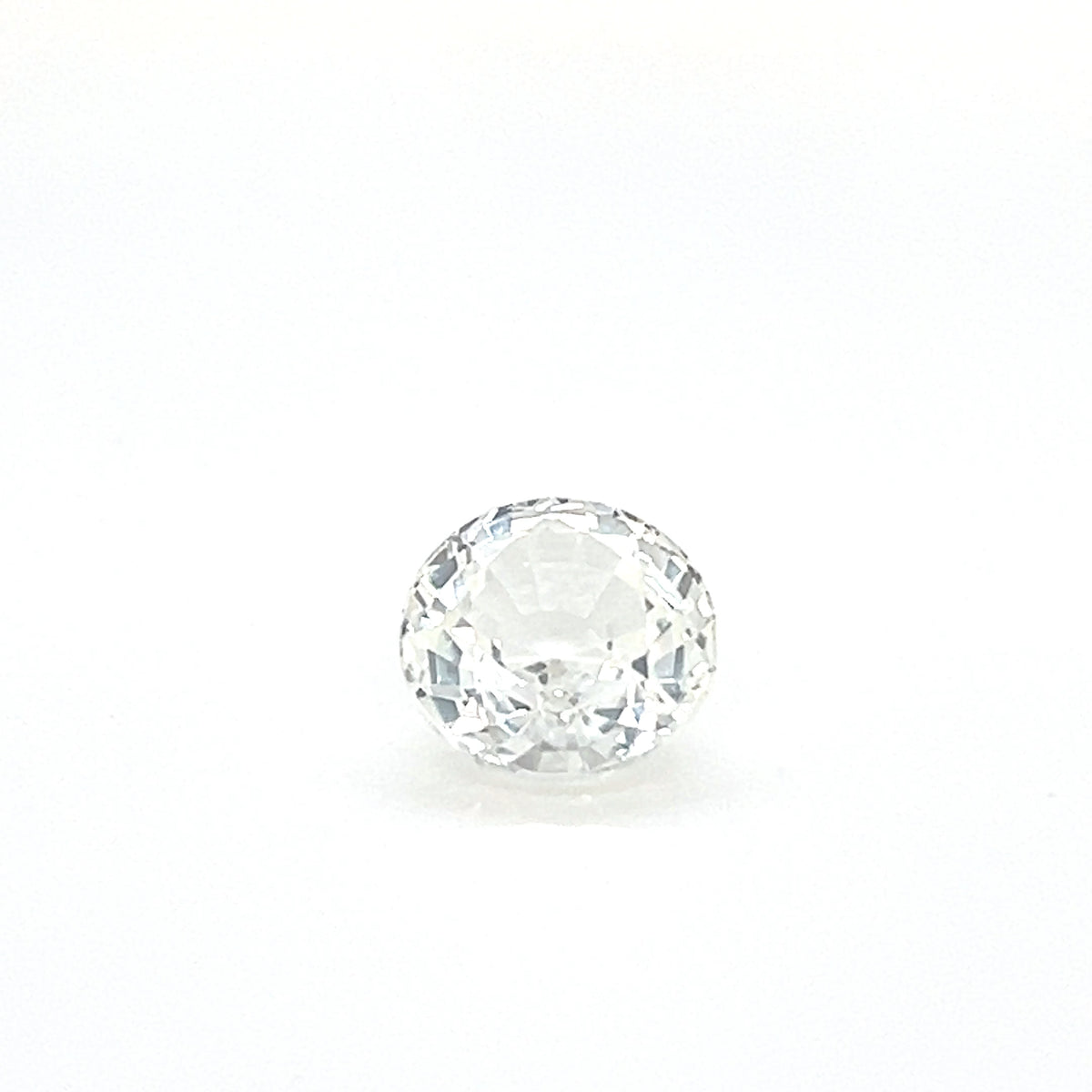 WHITE SAPPHIRE ROUND
