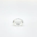 WHITE SAPPHIRE OVAL