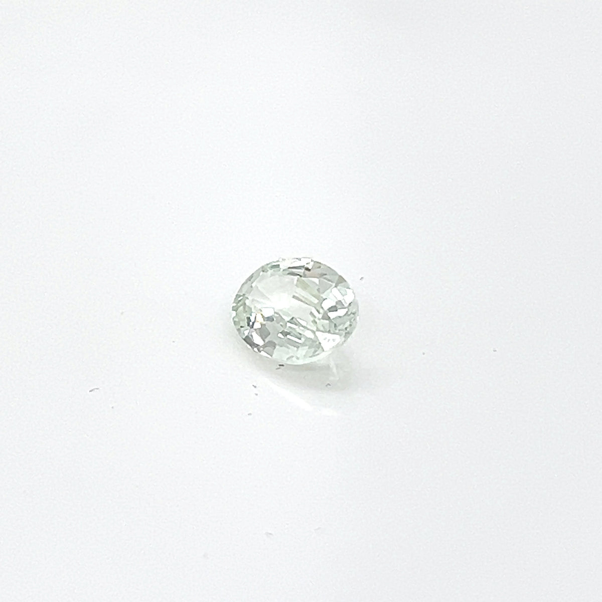 WHITE SAPPHIRE OVAL