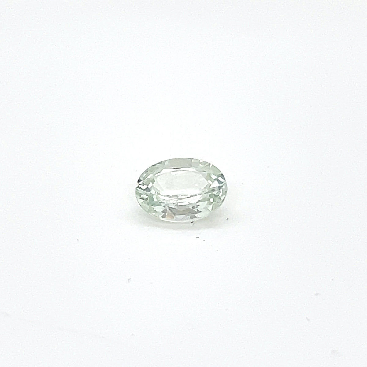 WHITE SAPPHIRE OVAL