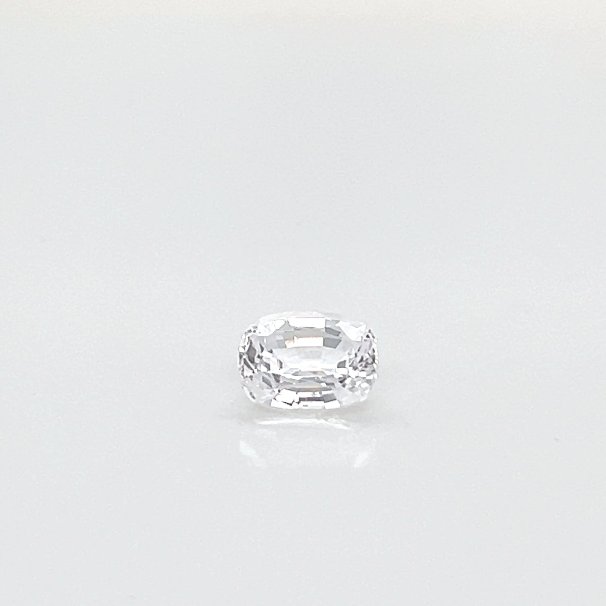 WHITE SAPPHIRE CUSHION