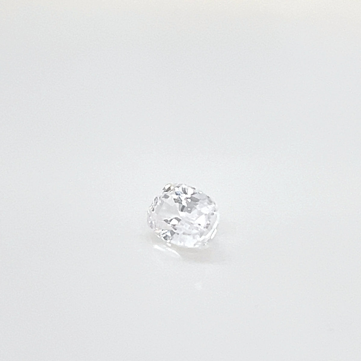 WHITE SAPPHIRE CUSHION