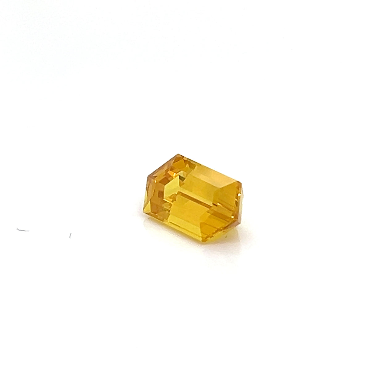 YELLOW SAPPHIRE HEXAGONAL