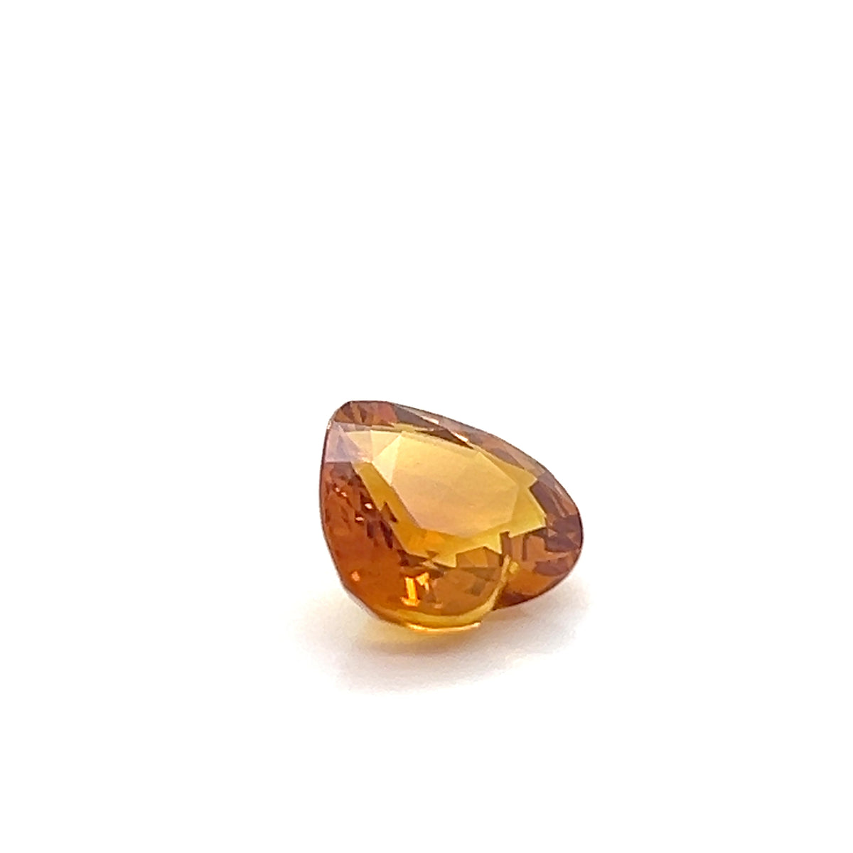 YELLOW SAPPHIRE HEART