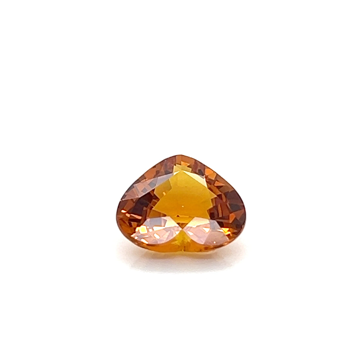 YELLOW SAPPHIRE HEART