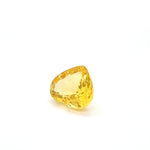 YELLOW SAPPHIRE HEART