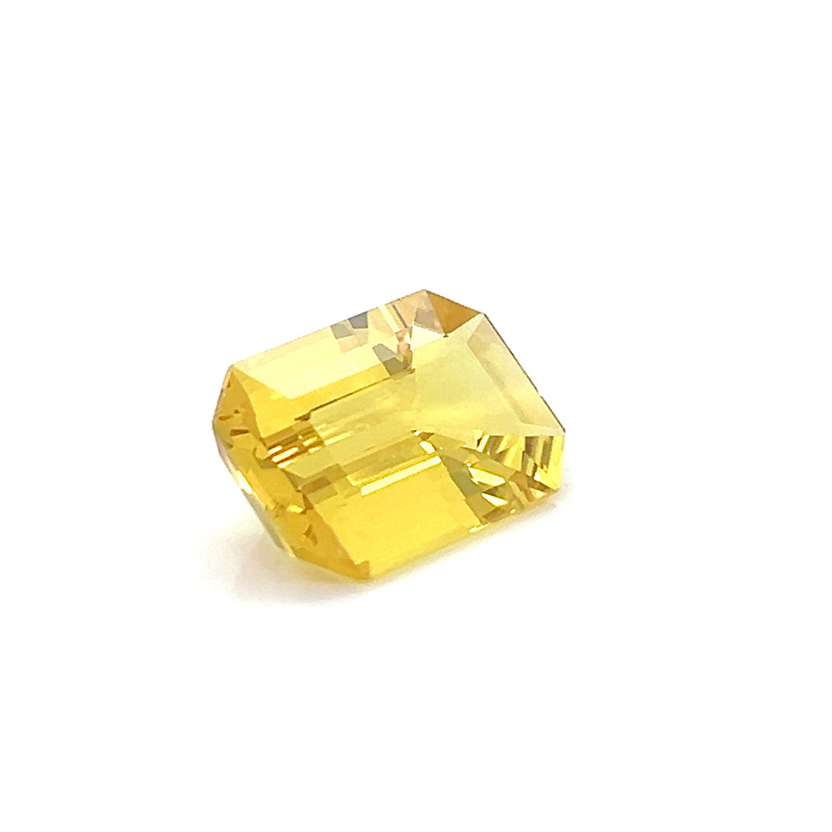 YELLOW SAPPHIRE EMERALD CUT