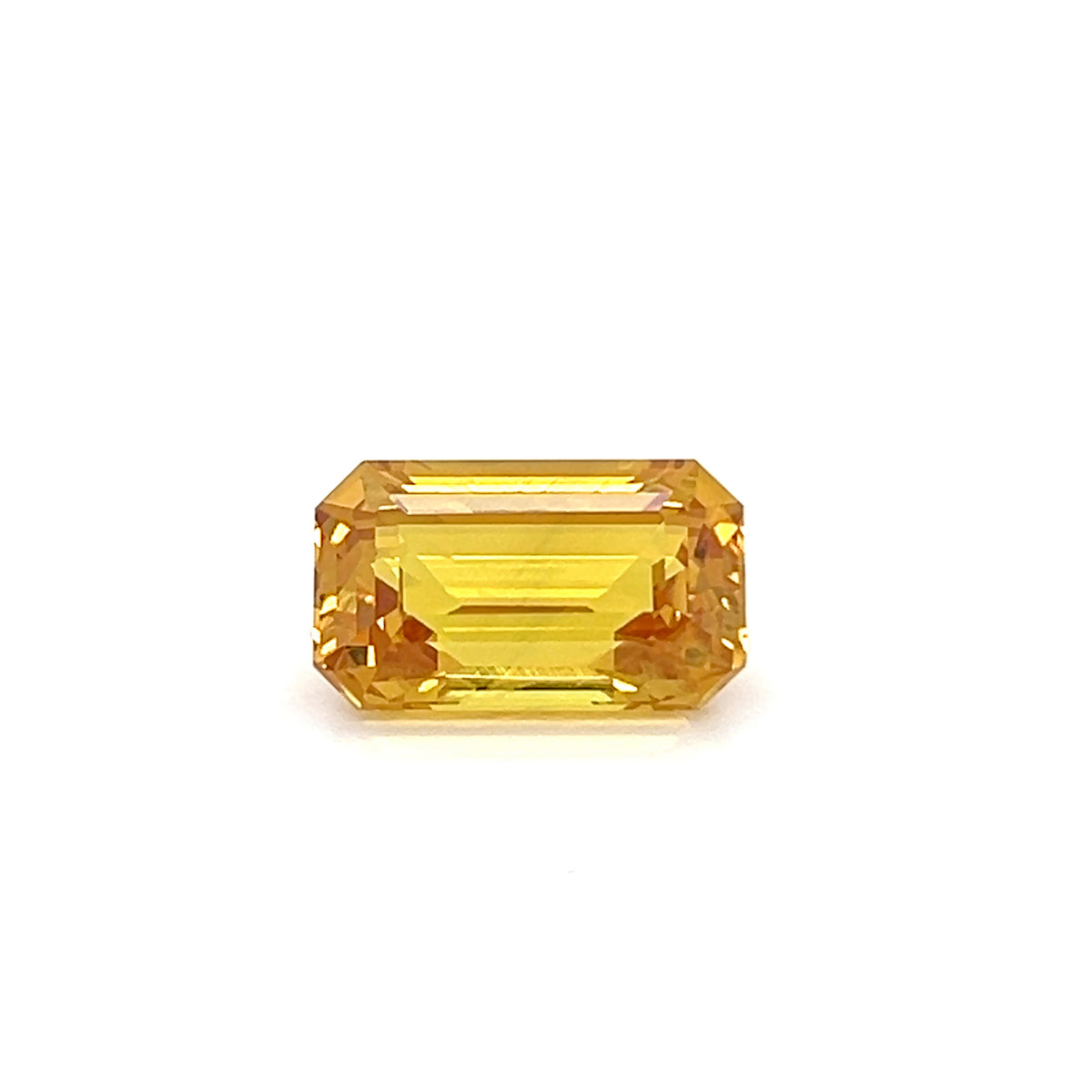 YELLOW SAPPHIRE EMERALD CUT