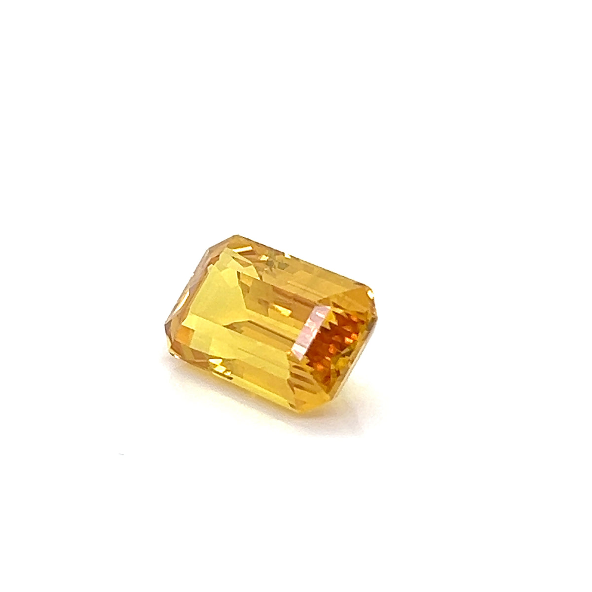 YELLOW SAPPHIRE EMERALD CUT