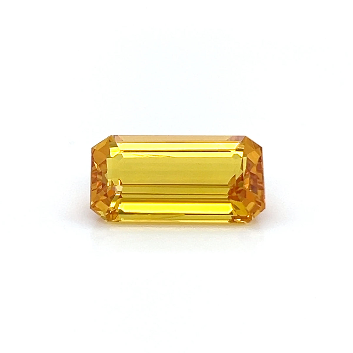 YELLOW SAPPHIRE EMERALD CUT