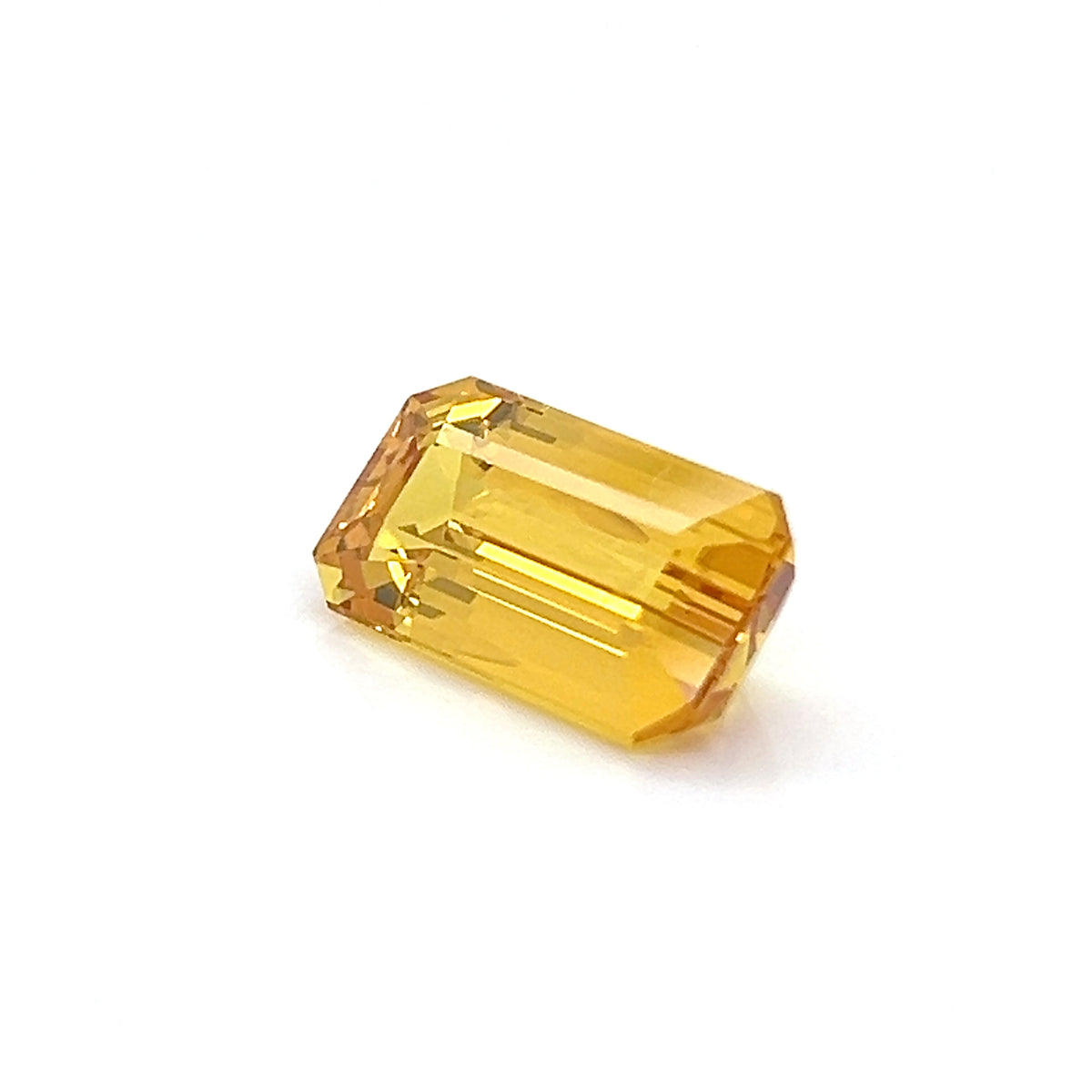 YELLOW SAPPHIRE EMERALD CUT