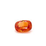 ORANGE SAPPHIRE CUSHION