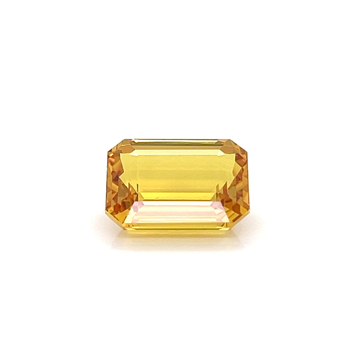 YELLOW SAPPHIRE EMERALD CUT