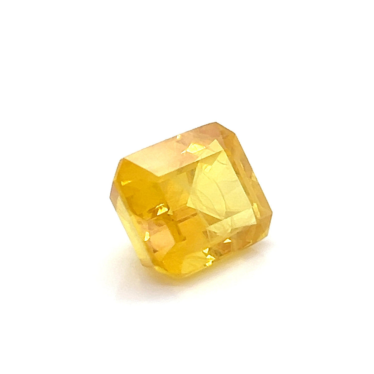 YELLOW SAPPHIRE EMERALD CUT