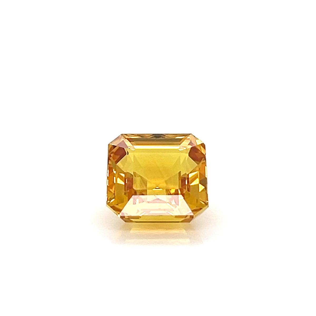 YELLOW SAPPHIRE EMERALD CUT