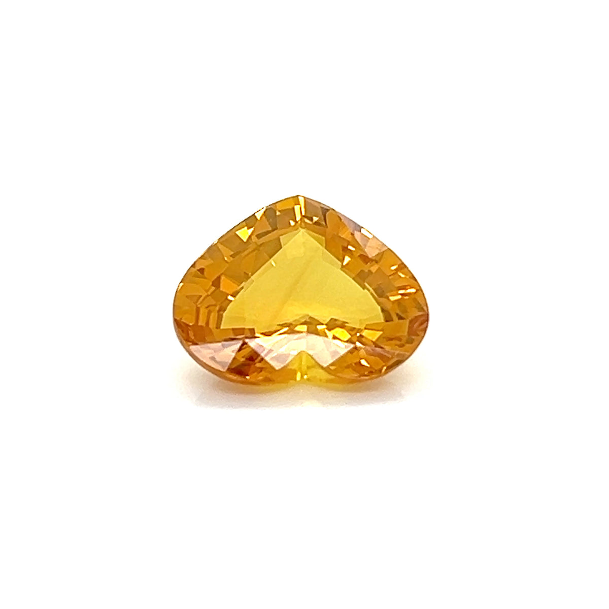 YELLOW SAPPHIRE HEART SHAPE