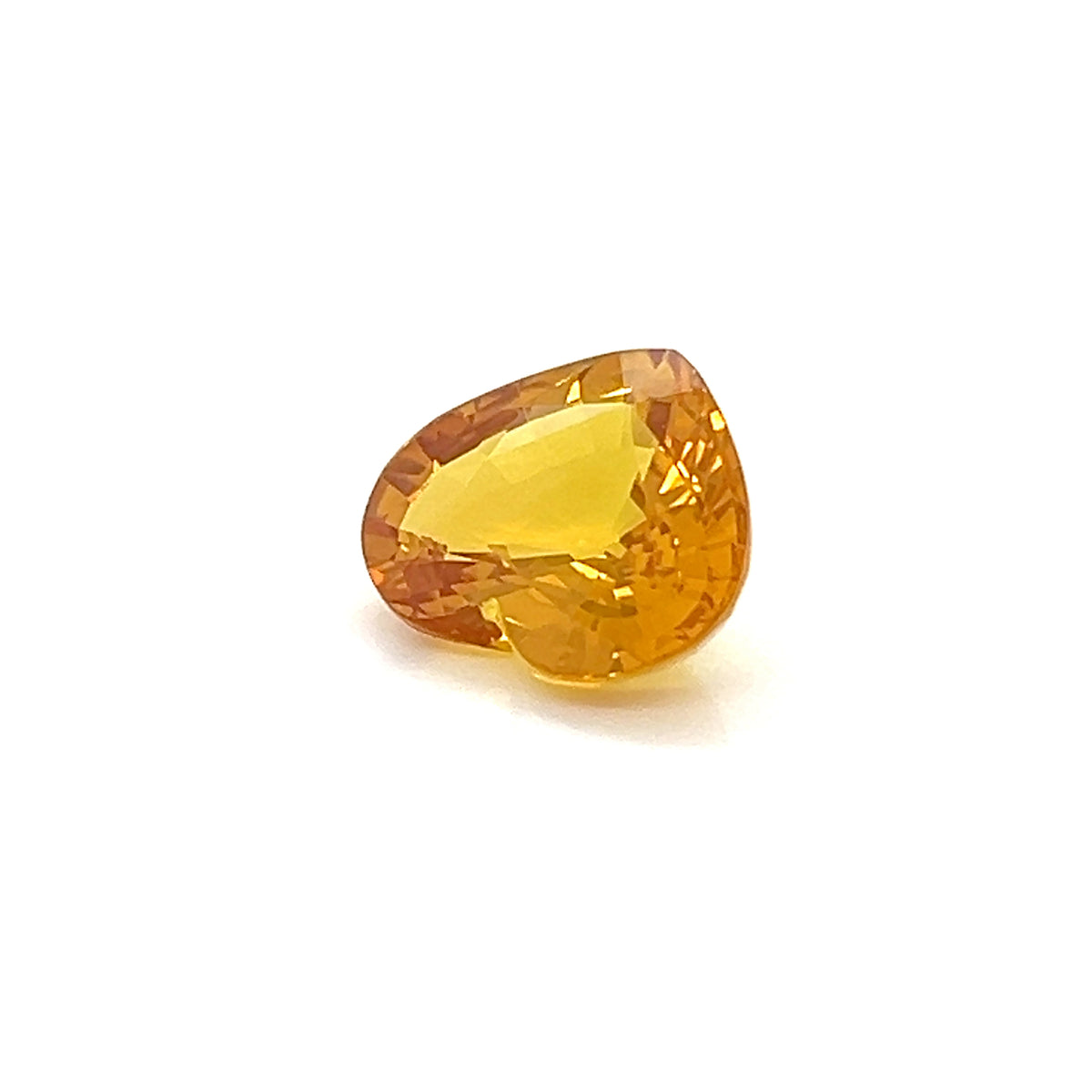 YELLOW SAPPHIRE HEART SHAPE