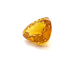 YELLOW SAPPHIRE HEART