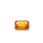 YELLOW SAPPHIRE EMERALD CUT