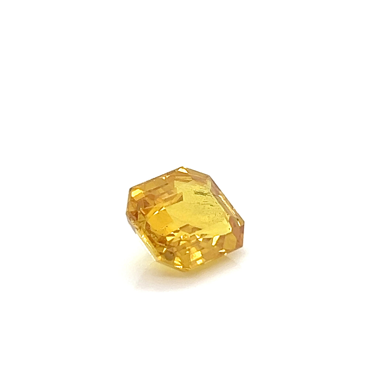 YELLOW SAPPHIRE EMERALD CUT