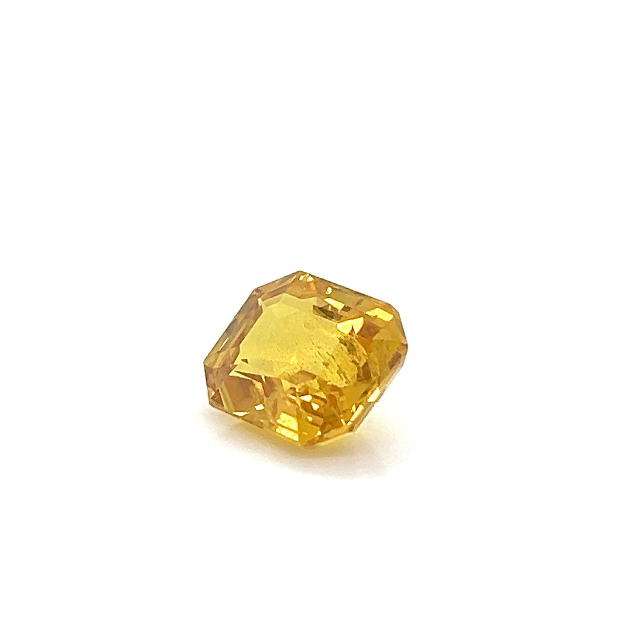 YELLOW SAPPHIRE EMERALD CUT