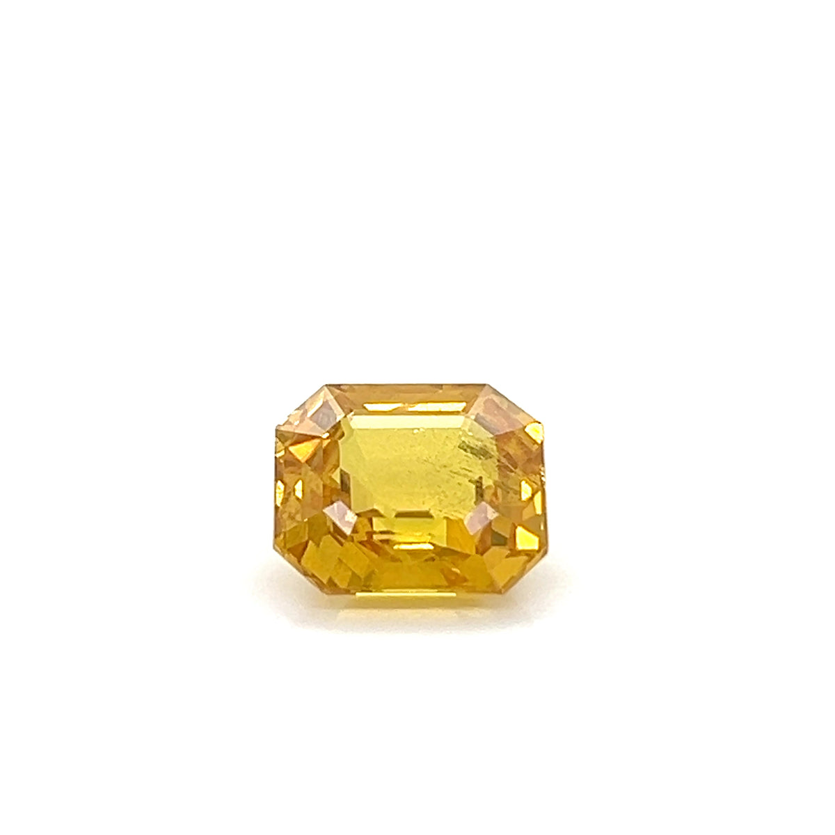 YELLOW SAPPHIRE EMERALD CUT