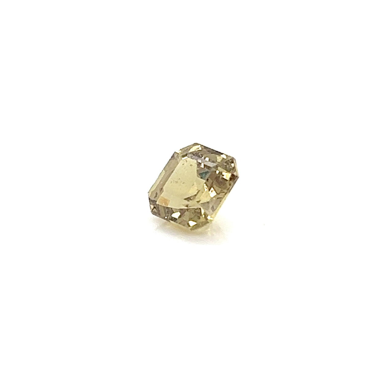 YELLOW SAPPHIRE EMERALD CUT