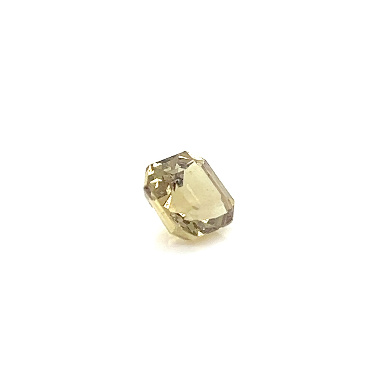 YELLOW SAPPHIRE EMERALD CUT