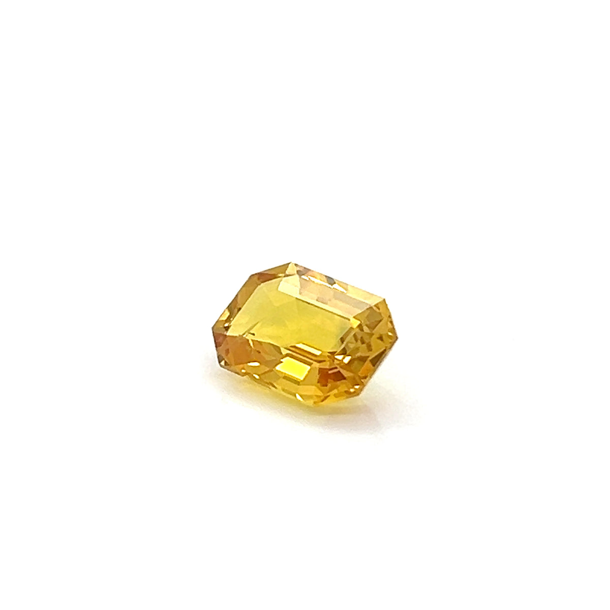 YELLOW SAPPHIRE EMERALD CUT