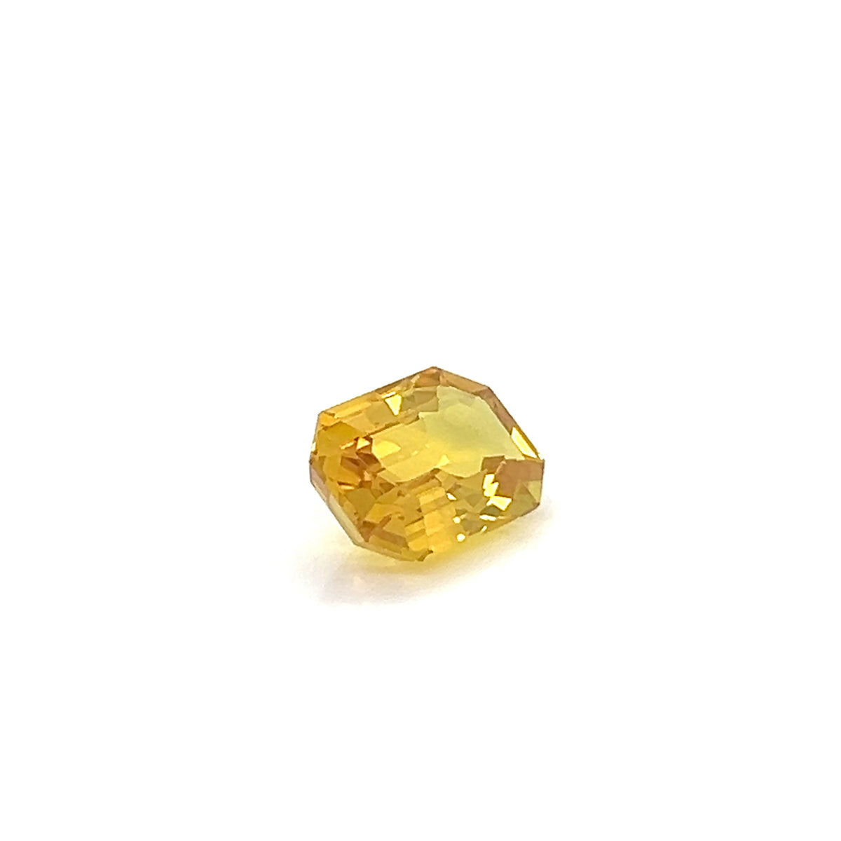 YELLOW SAPPHIRE EMERALD CUT