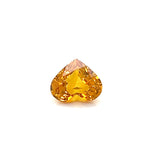 YELLOW SAPPHIRE HEART