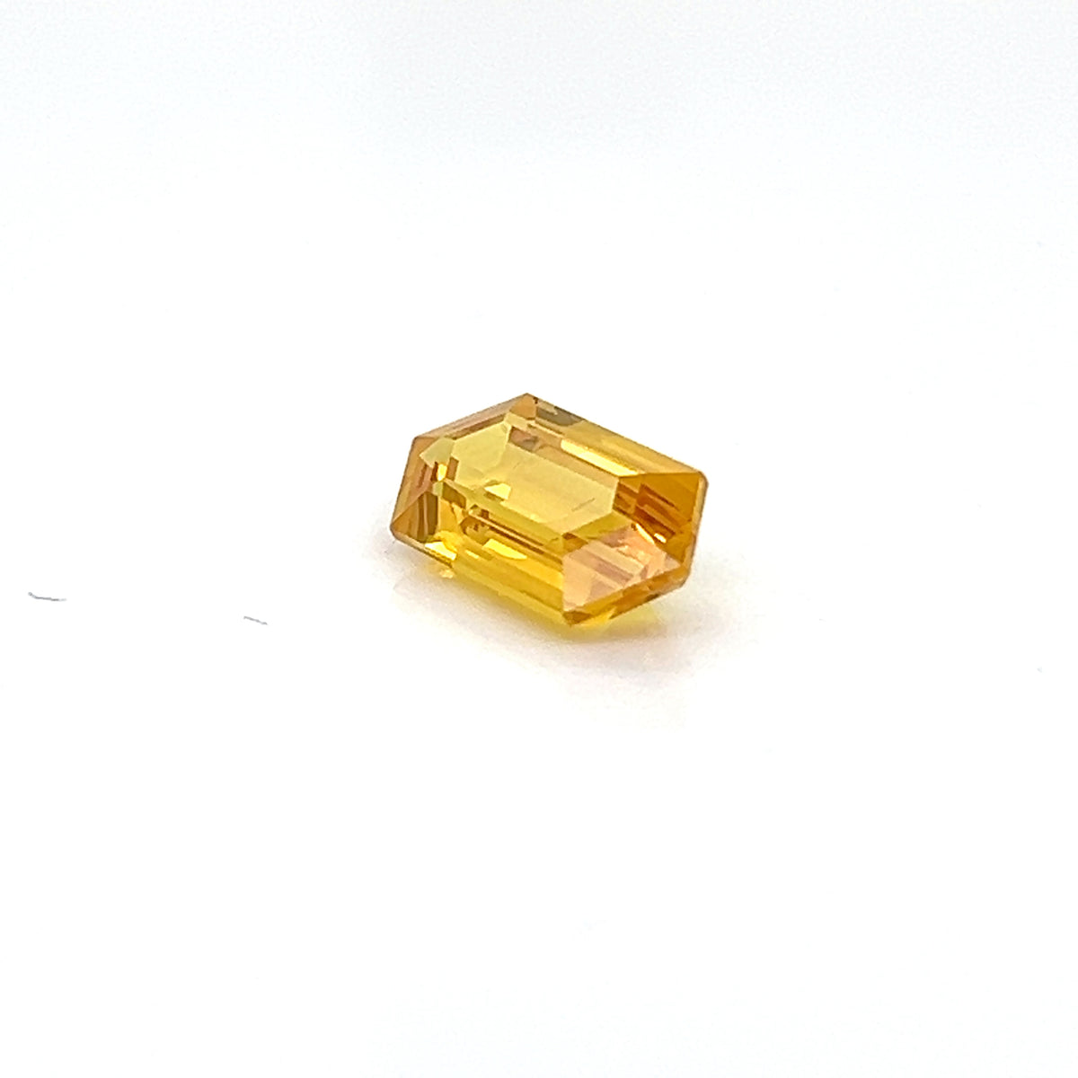 YELLOW SAPPHIRE HEXAGONAL