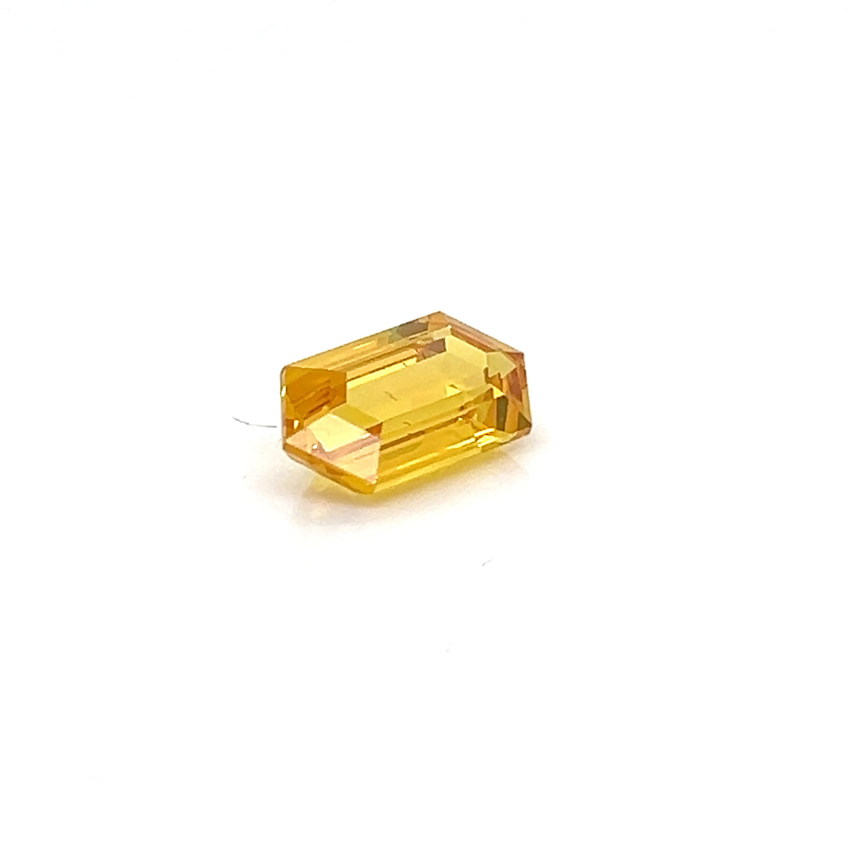 YELLOW SAPPHIRE HEXAGONAL