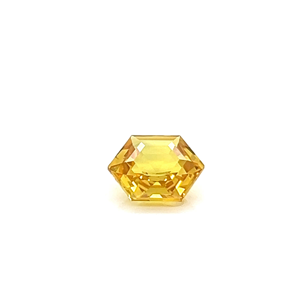 YELLOW SAPPHIRE HEXAGON