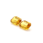 YELLOW SAPPHIRE EMERALD CUT