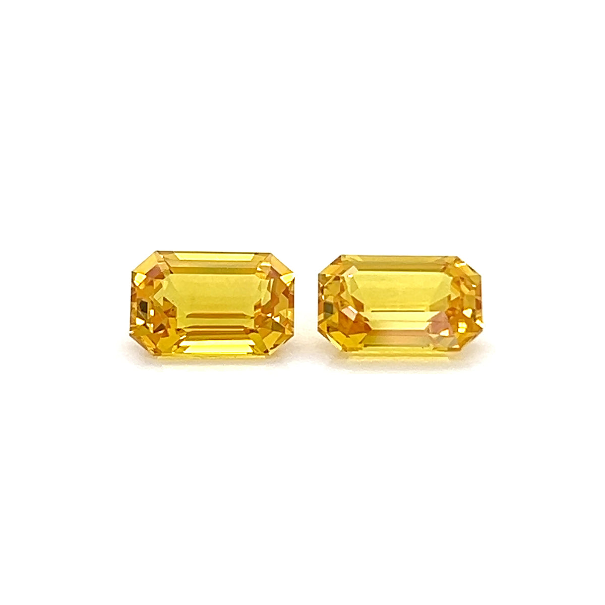 YELLOW SAPPHIRE EMERALD CUT