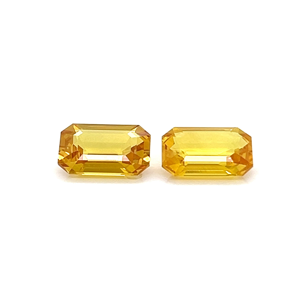 YELLOW SAPPHIRE EMERALD CUT