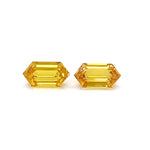 YELLOW SAPPHIRE HEXGAONAL